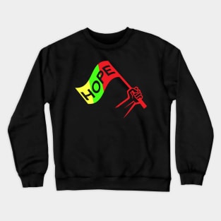 Colorful Flag of Hope Crewneck Sweatshirt